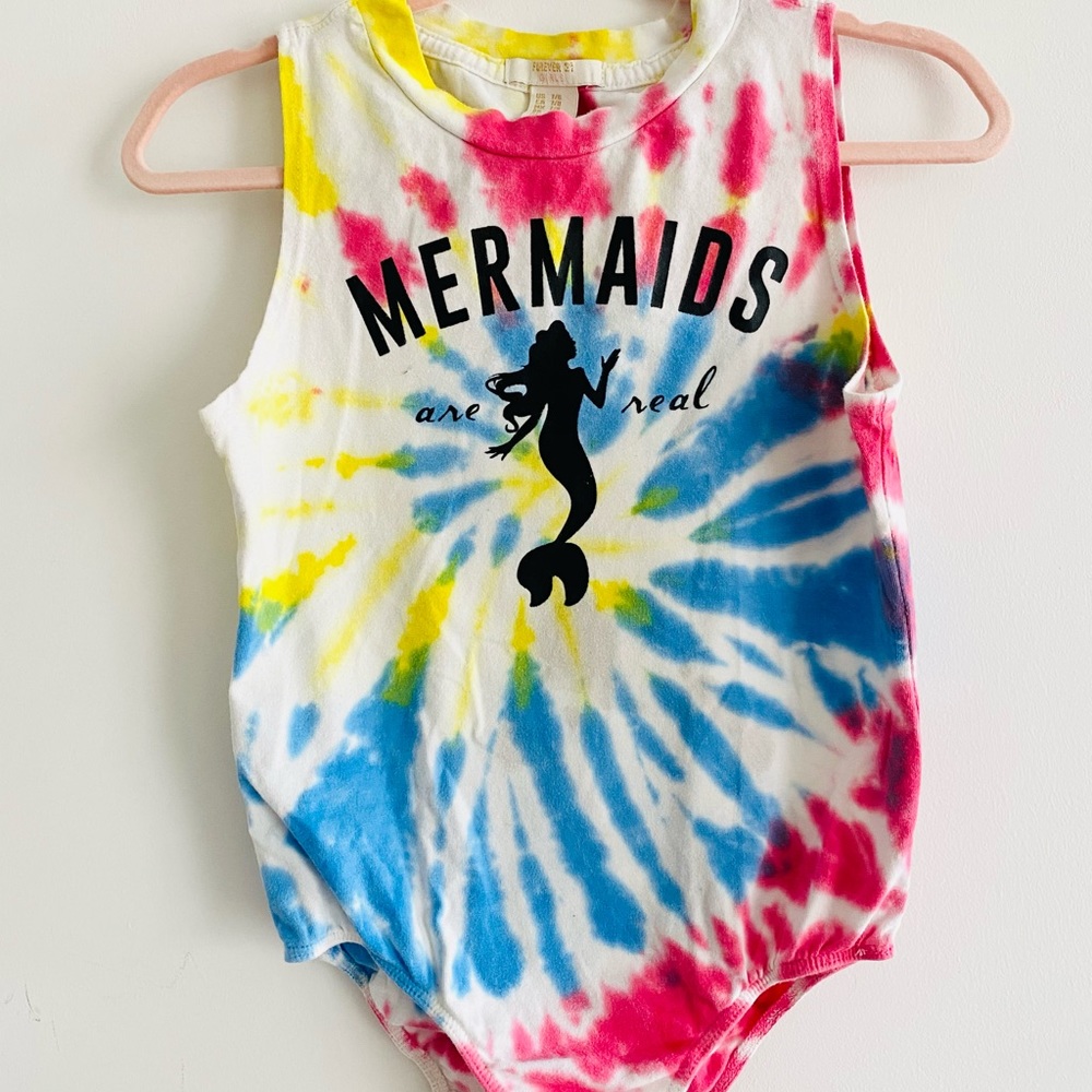 Tie dye Mermaid Bodysuit